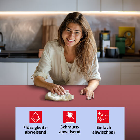 Tischdecke PVC-frei Mineral Red image number null